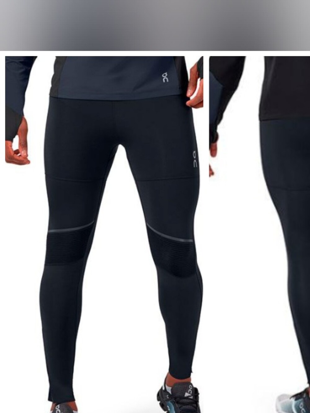 On‎ Running Black Men's Long Running Tights